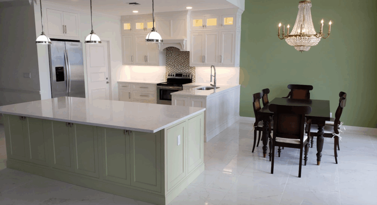 Custom home addition